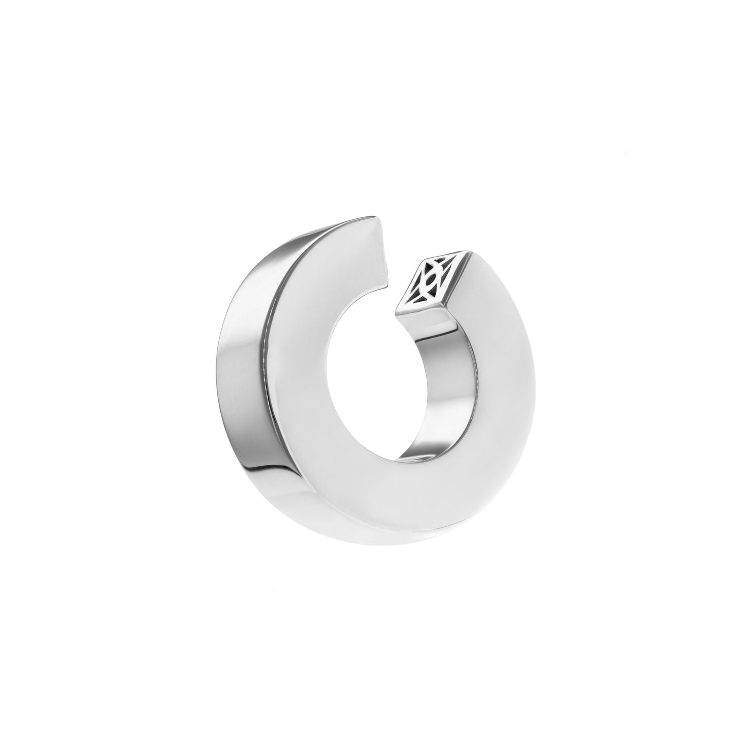 SMALL KORA EAR CUFF SILVER