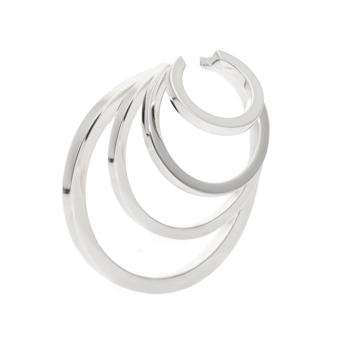 SISA EAR CUFF SILVER