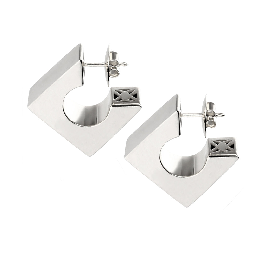 JAYA SILVER HOOPS