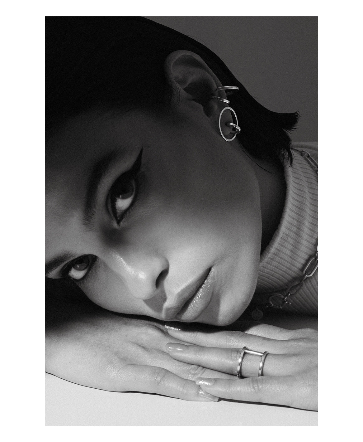 ZANDA EAR CUFF SILVER