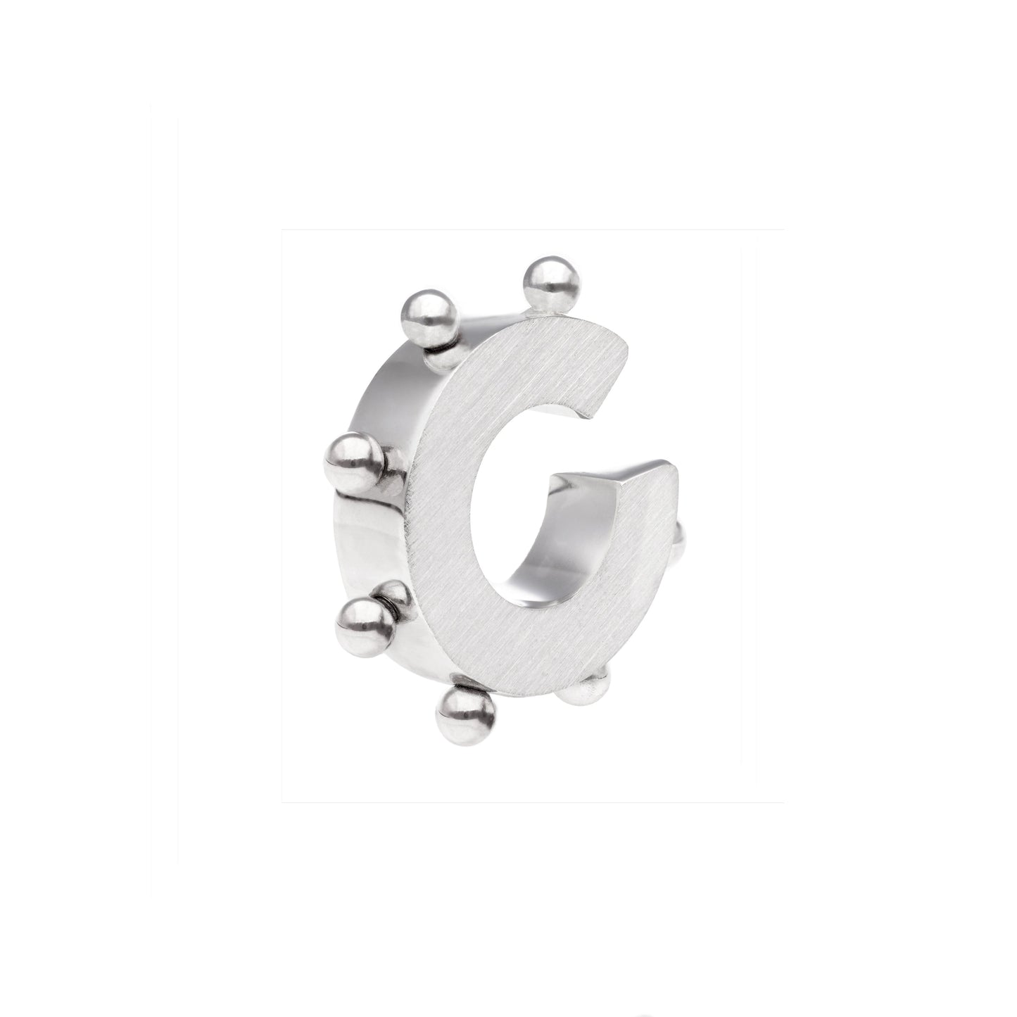 CORAL EAR CUFF SILVER