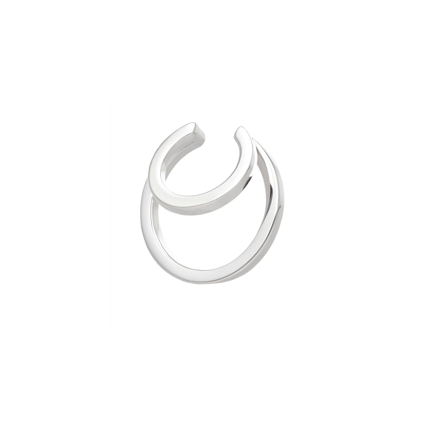 ZANDA EAR CUFF SILVER