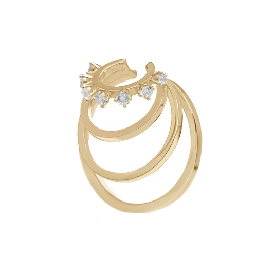 NILA GOLD EAR CUFF